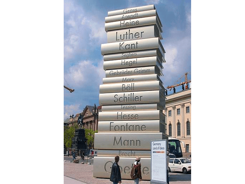 Tower of books